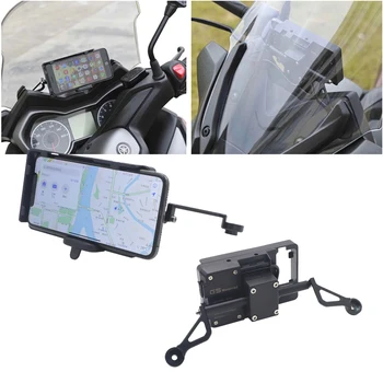Новый Держатель передней подставки для телефона мотоцикла, кронштейн GPS-навигации для смартфона Yamaha XMAX300 X MAX XMAX 300 125 250 400