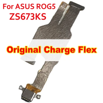 Оригинал Для Asus ROG5 ROG Phone 5 ZS673KS Плата Зарядки Гибкий Кабель USB Штекер PCB Разъем для зарядки