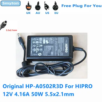 Оригинальный Адаптер Переменного Тока Зарядное Устройство Для HIPRO 12V 4.16A 50 Вт 5,5x2,1 мм HP-A0502R3D HP-A0501R3D1 25.10219.001 Источник Питания Монитора