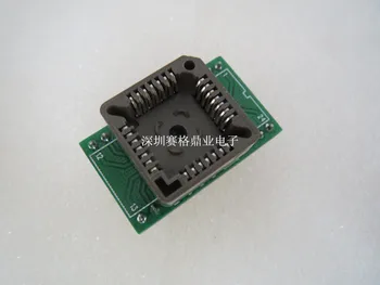 Оригинальный Ключ IC Test Seat PLCC28/DIP24 Для записи Программы PLCC28 Socket Adapte
