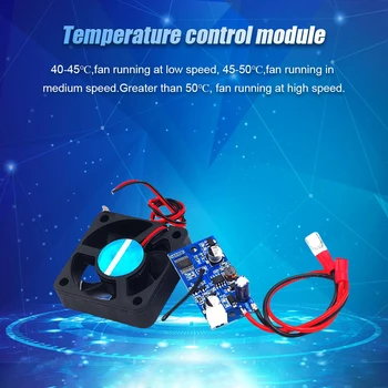 Охлаждающий вентилятор постоянного тока 6-70 В Интеллектуальный модуль контроля температуры Шасси охлаждающий Регулятор Скорости Двигателя Для Компьютера ПК