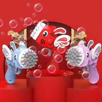 Портативная креативная игрушка-воздуходувка Angel Rabbit, модная игрушка-пузырек, автоматический подарок