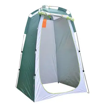 Портативный душ для уединения, туалет для одного человека, Всплывающая палатка для кемпинга, Камуфляжная УФ-функция, укрытие для переодевания на открытом воздухе