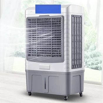 промышленный портативный энергосберегающий испарительный отдельно стоящий вентилятор охлаждения воздушного охладителя