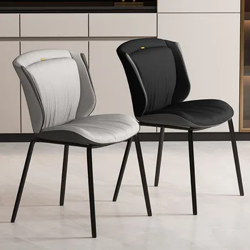 Роскошный Черный обеденный стул, Современная Высокая гостиная, Дизайнерские обеденные стулья, Украшение интерьера спальни, гостиной Silla De Comedor