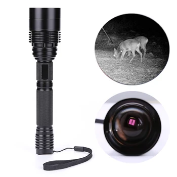 Фонарик ИК-850 НМ ночного видения, масштабируемый фонарик, светодиодный инфракрасный фонарик, тактический охотничий фонарик, перезаряжаемые охотничьи фонари