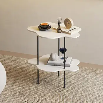 Чай Alien Cloud Nordic Light Роскошный креативный минималистичный стеллаж с небольшим прикроватным столиком