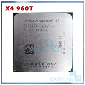 Четырехъядерный процессор AMD Phenom X4 960T 3 ГГц HD96ZTWFK4DGR 95 Вт Разъем AM3 938pin