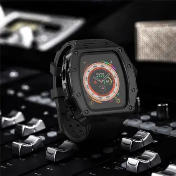 Чехол из высококачественного сплава + силиконовый ремешок AP Modification KIT для Apple Watch Ultra 49 мм